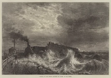 Arrival of the French Mail-Boat at Dover
